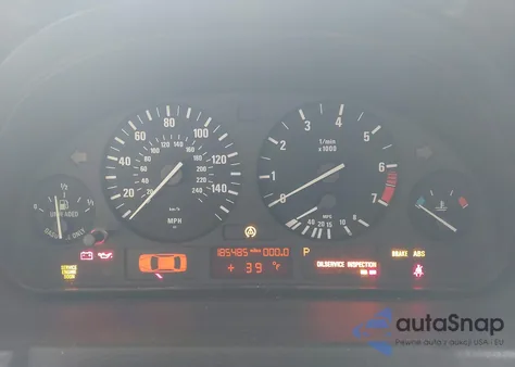 2003 BMW X5 3.0I из США, поврежденный, VIN 5UXFA53583LV95127